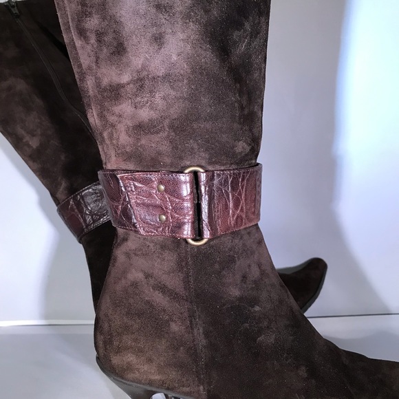 Kenneth Cole Suede Tall Boots size 7 - Picture 3 of 7